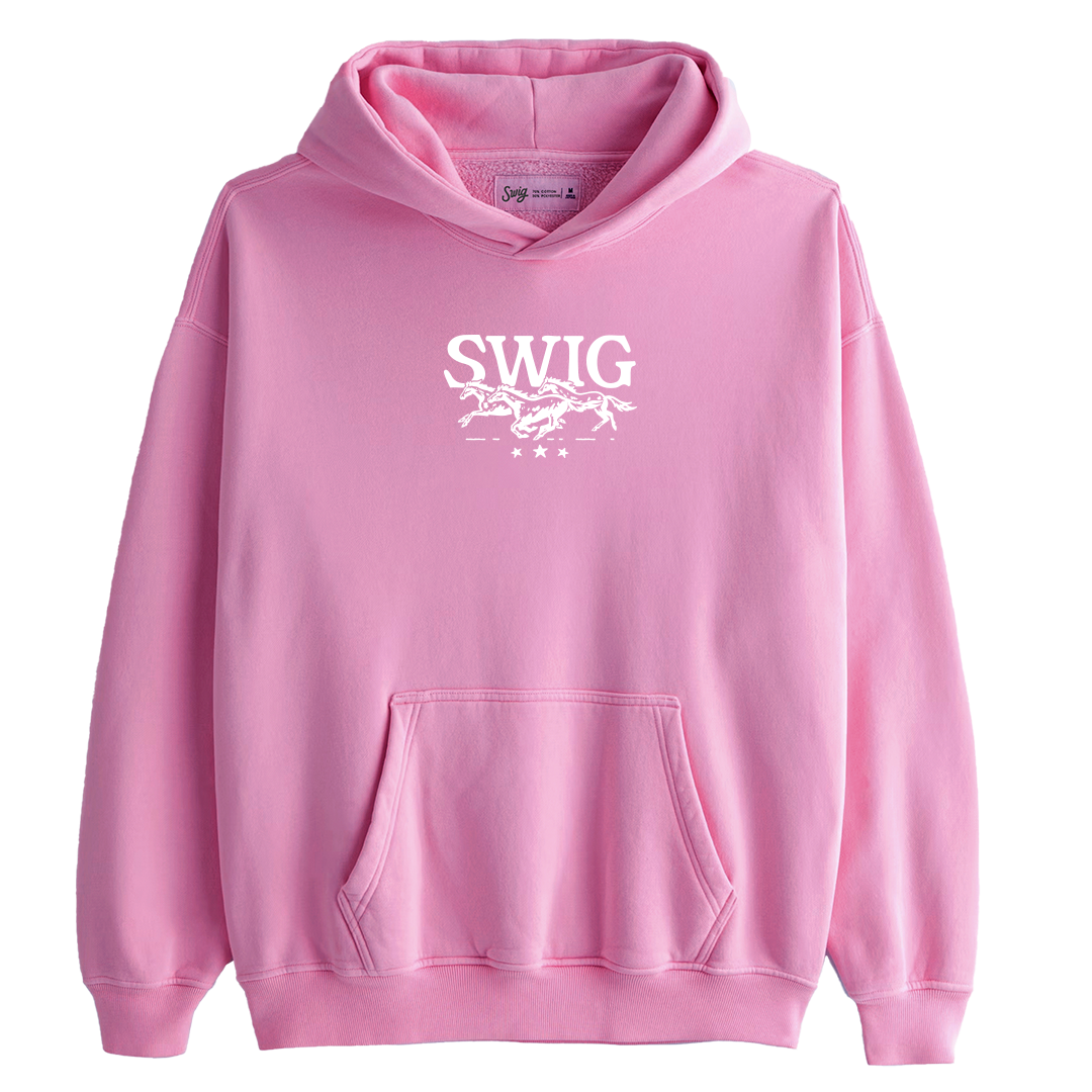 Let's Go Girls Pink Hoodie