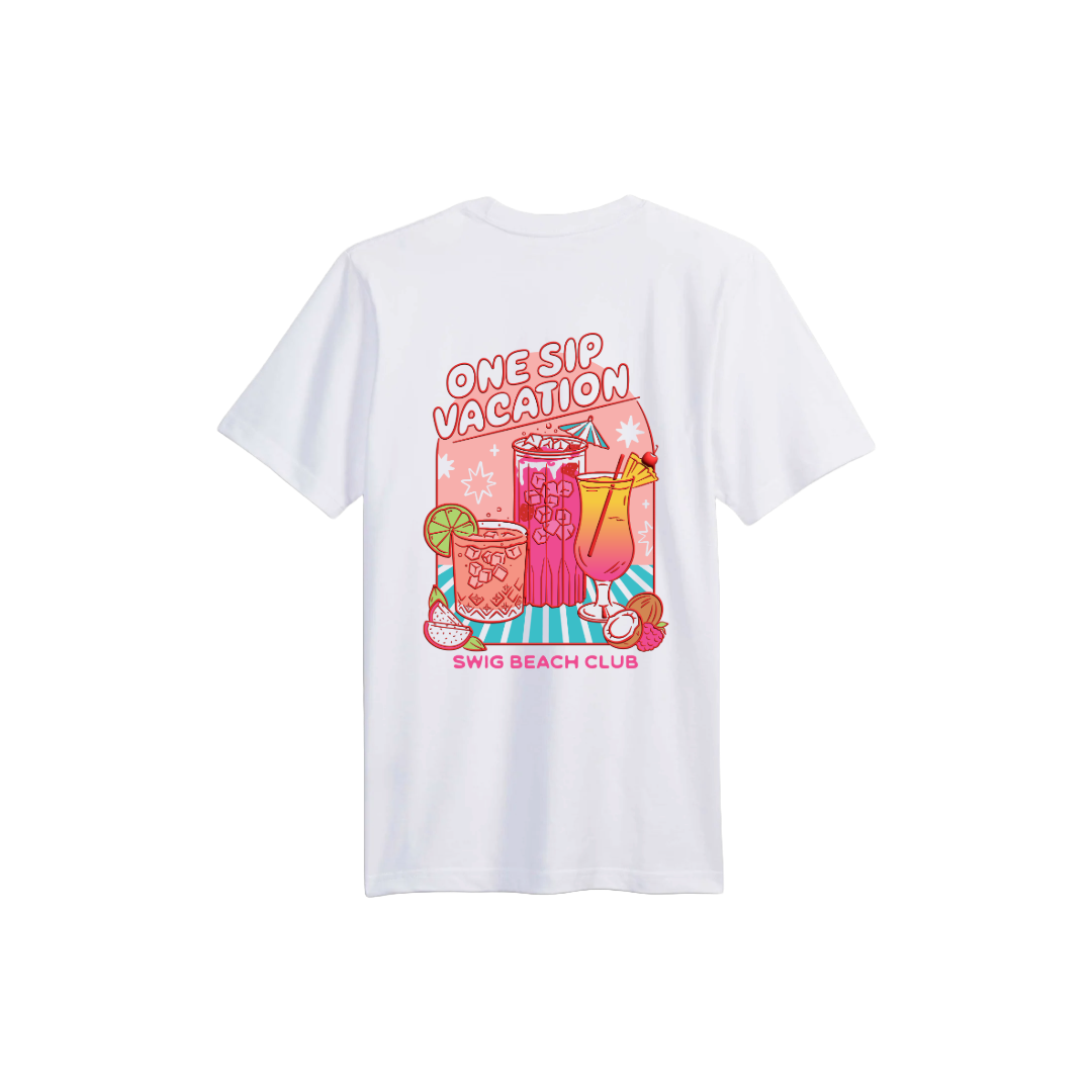 One Sip Vacation T-Shirt