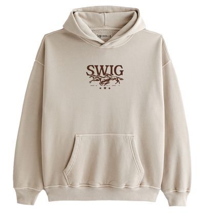Let's Go Girls Tan Hoodie