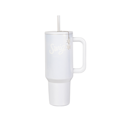 Frosted Pearl Tumbler